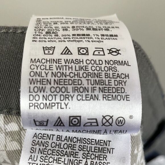 QUIKSILVER Mens Blue Chino Shorts Regular-Fit Everyday Union Stretch 42 x 10 - Picture 10 of 11